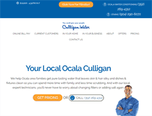 Tablet Screenshot of culligannorthflorida.com